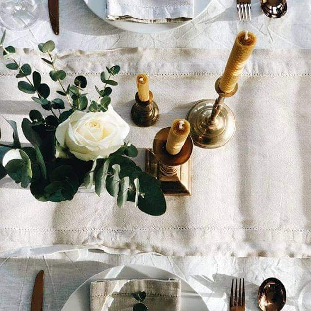 Valentine's table setting