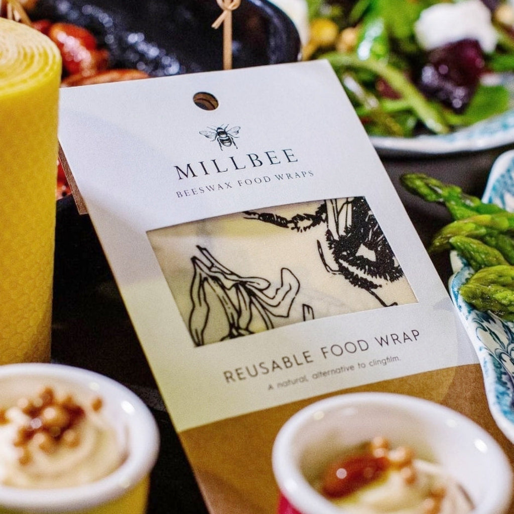 Beeswax Food Wraps Variety 3 Pack - millbee.com